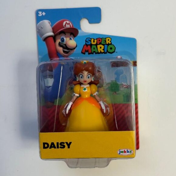 Princess Daisy Nintendo Super Mario Bros Mini Figure 2023 Jakks Pacific 3" NIB - Picture 1 of 3